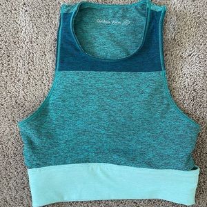 Outdoor Voices Teal Crop Top | Size XS